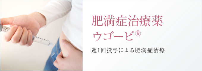 肥満症治療薬ウゴービ® 週1回投与による肥満症治療